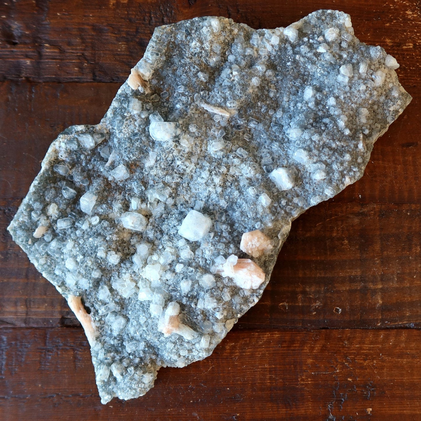 Stilbite & Apophyllite Crystal Cluster | Large Zeolite Mineral Specimen – Clusters