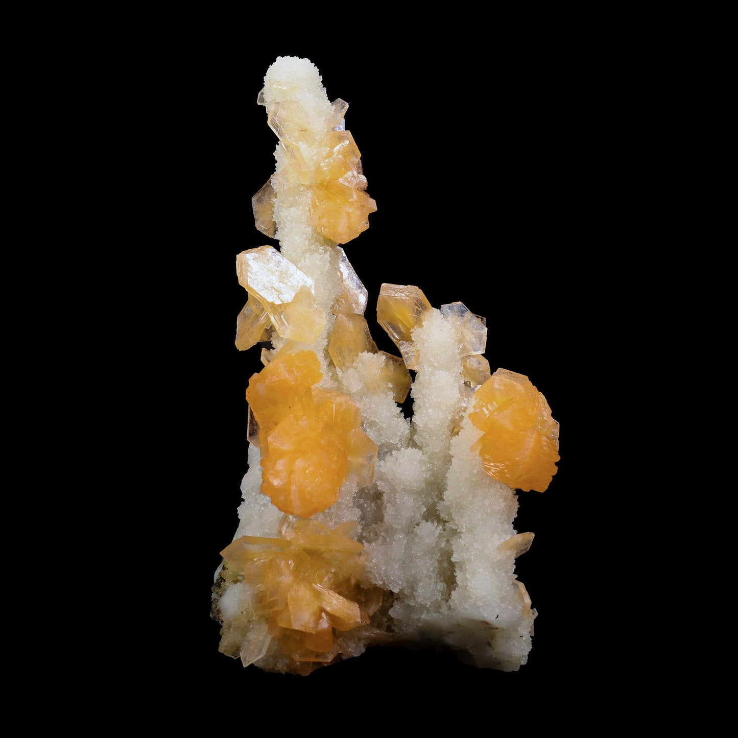 Stilbite With Chalcedony Natural Mineral Specimen – Stilbite