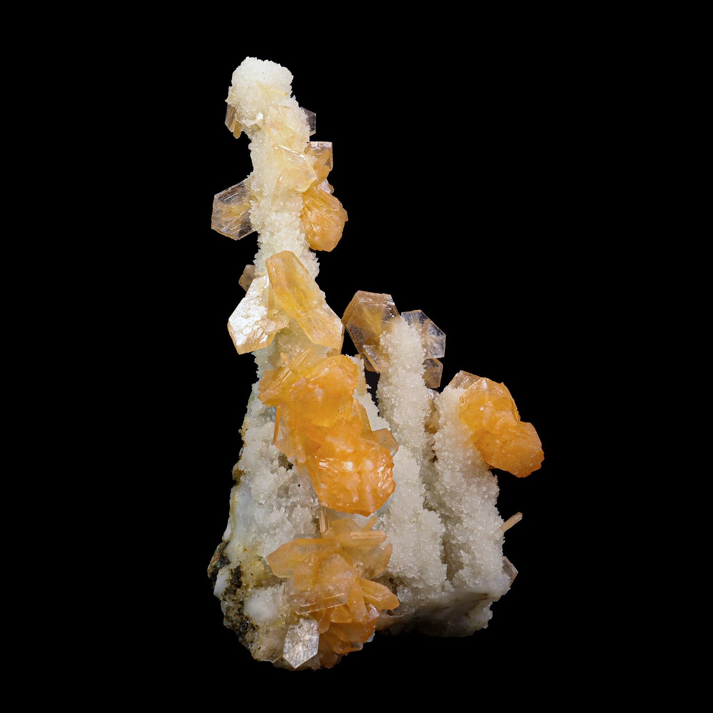 Stilbite With Chalcedony Natural Mineral Specimen – Stilbite