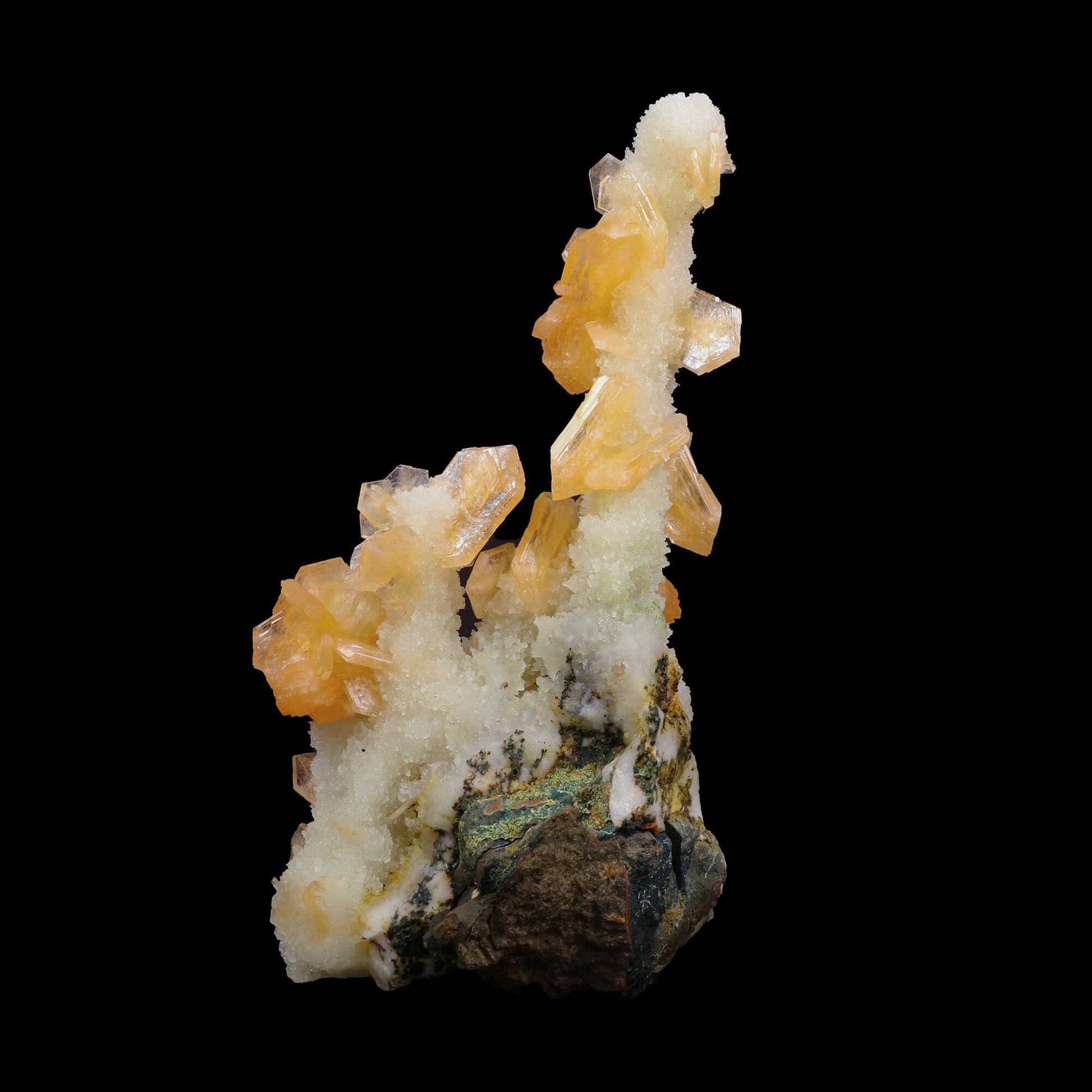 Stilbite With Chalcedony Natural Mineral Specimen – Stilbite