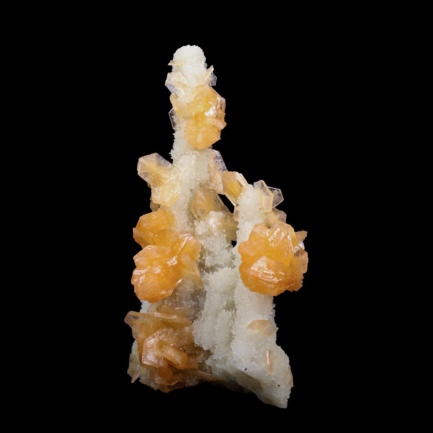 Stilbite With Chalcedony Natural Mineral Specimen – Stilbite