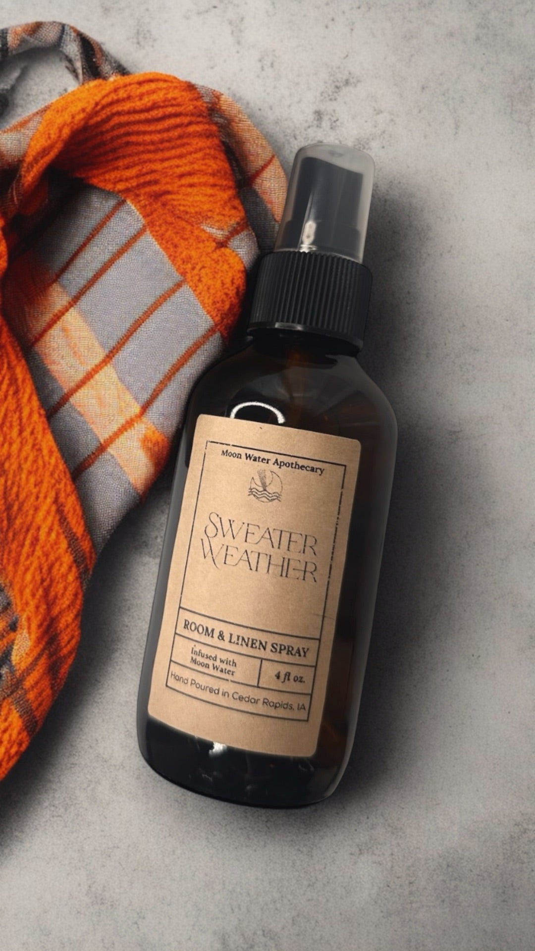 Sweater Weather - ROOM SPRAY & REED DIFFUSER -- Autumn Leaves Scent, by Moon Water Apothecary –