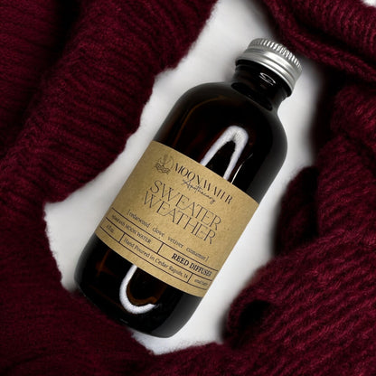 Sweater Weather - ROOM SPRAY & REED DIFFUSER -- Autumn Leaves Scent, by Moon Water Apothecary –