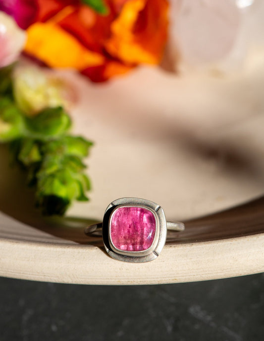 SWEET HEART TOURMALINE RING –