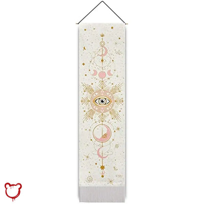 Tassel Celestial Moon Phase Tapestry