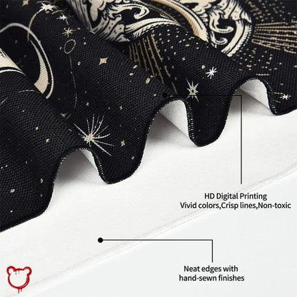 Tassel Celestial Moon Phase Tapestry