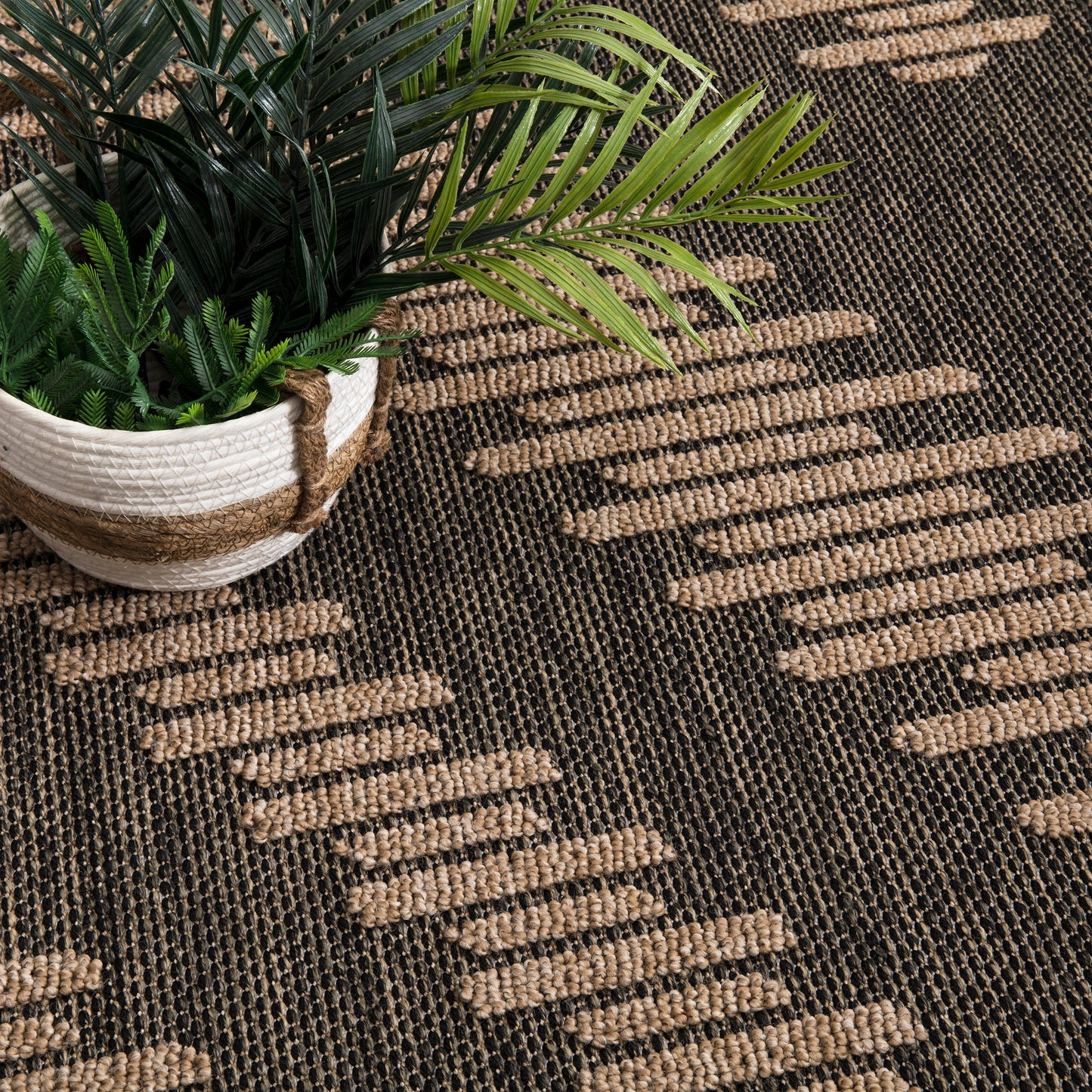 In- & Outdoor Rug Cologne with Bohemian Diamonds