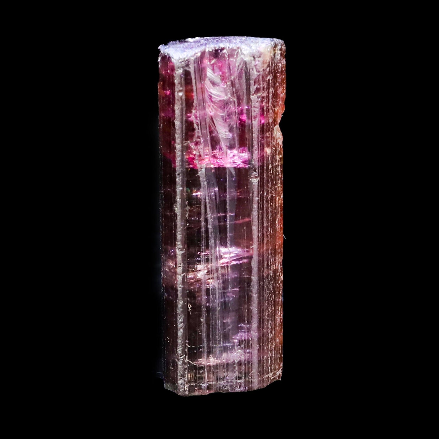 Pink Tourmaline Crystal 75ct - Pederneira Mine Brazil –