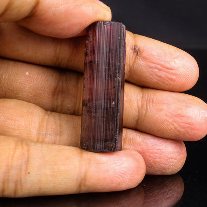 Pink Tourmaline Crystal 75ct - Pederneira Mine Brazil –