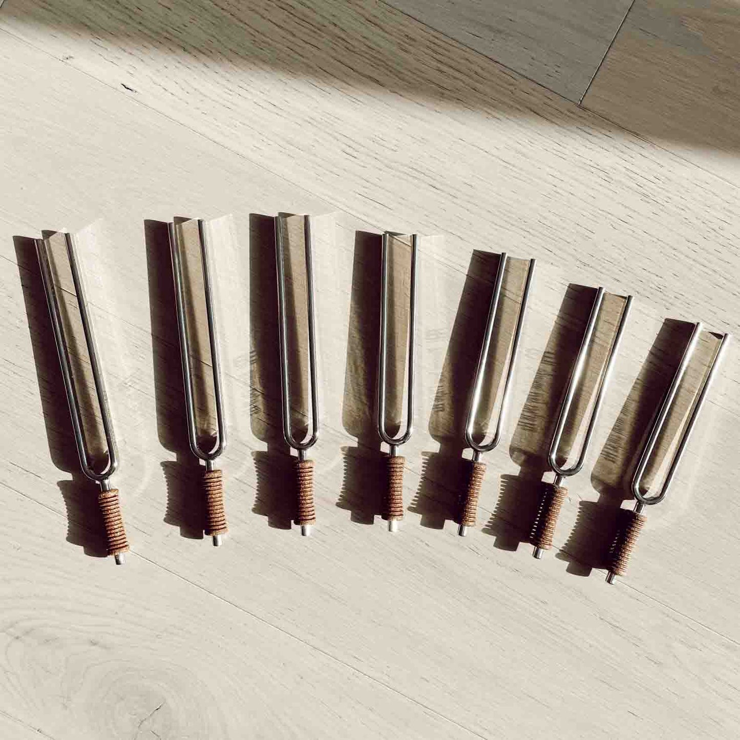 7 Chakra Healing Tuning Fork Set – Sound Therapy & Energy Alignment – Standard Tuning Fork Set