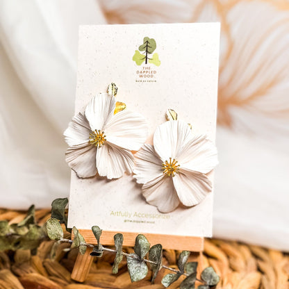 Flora - Handmade Flower Earrings