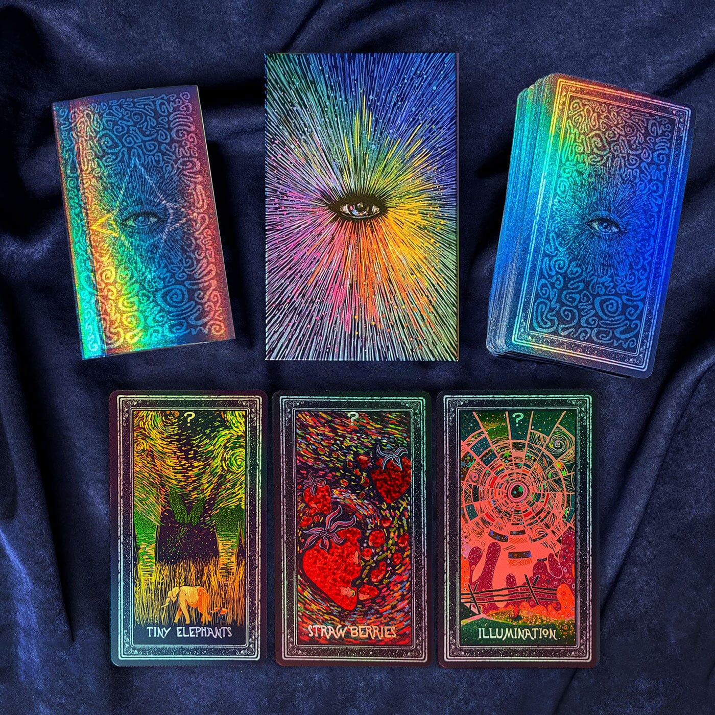 The Illuminated Prisma Visions Tarot (10th Anniversary Edition) – Deck