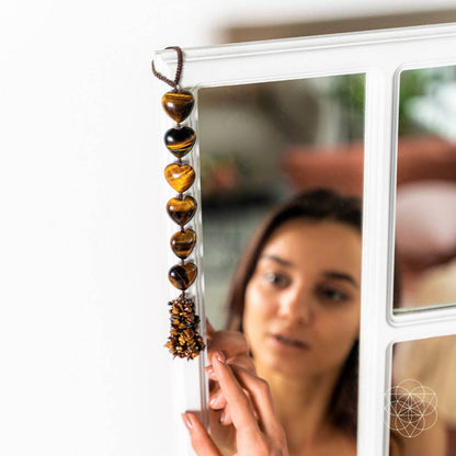 Tiger's Eye Protection Tassel