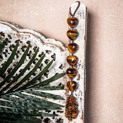 Tiger's Eye Protection Tassel