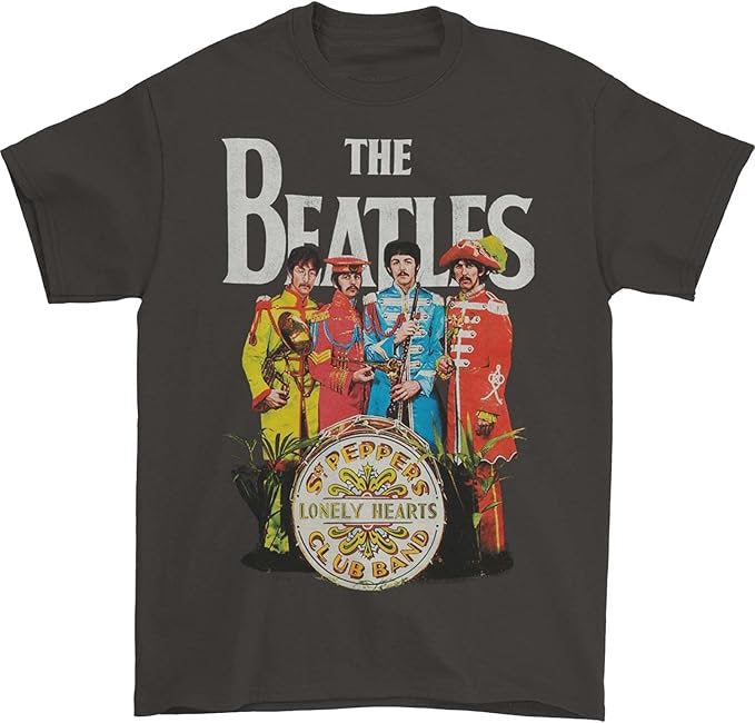 The Beatles Band T-Shirt - Sgt Pepper's Lonely Hearts Club - Official Merch – XL Men's T-shirts