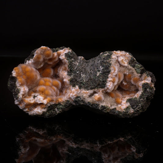 Thomsonite Orange Rare Find Natural Mineral Specimen # B 6744