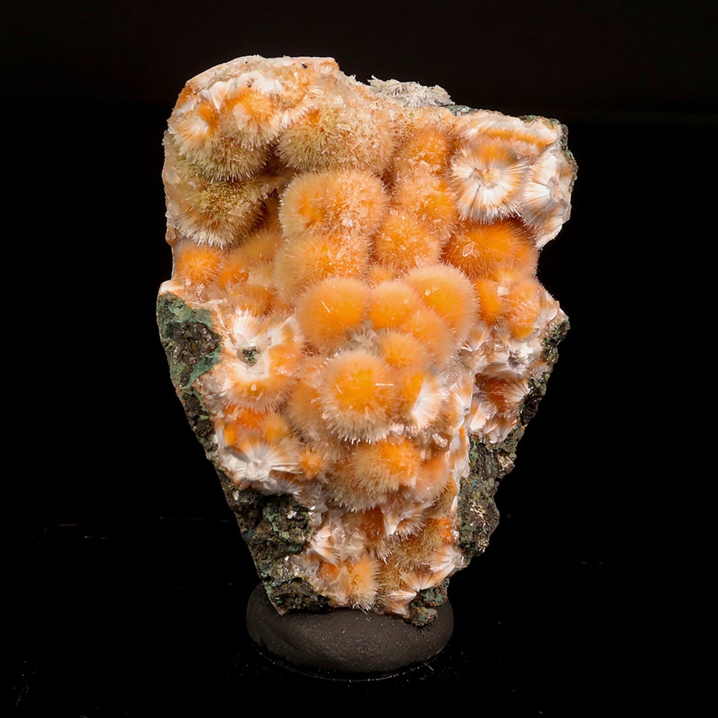 Thomsonite Orange Rare Find Natural Mineral Specimen # B 6813