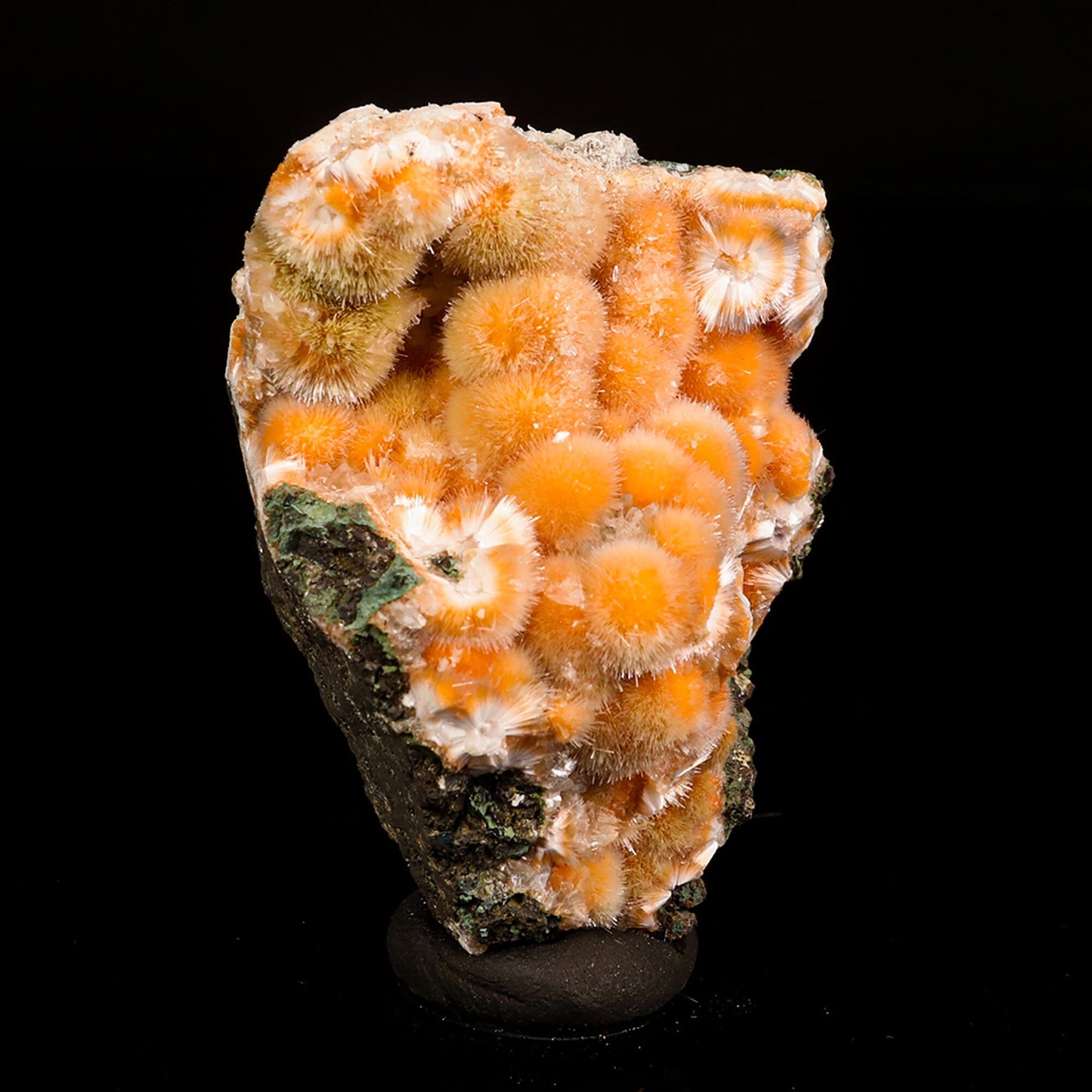 Thomsonite Orange Rare Find Natural Mineral Specimen # B 6813