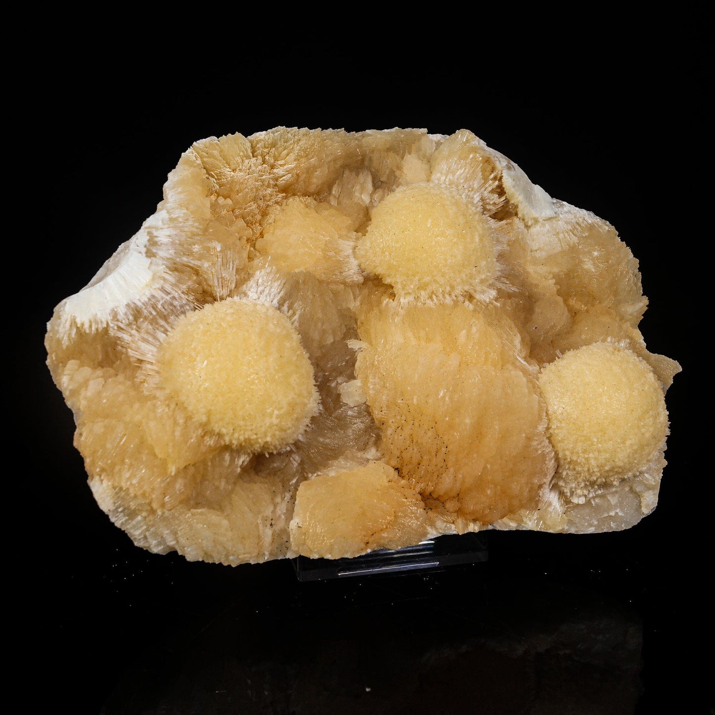 Thomsonite Yellow Color Rare Find Natural Mineral Specimen # B 7007