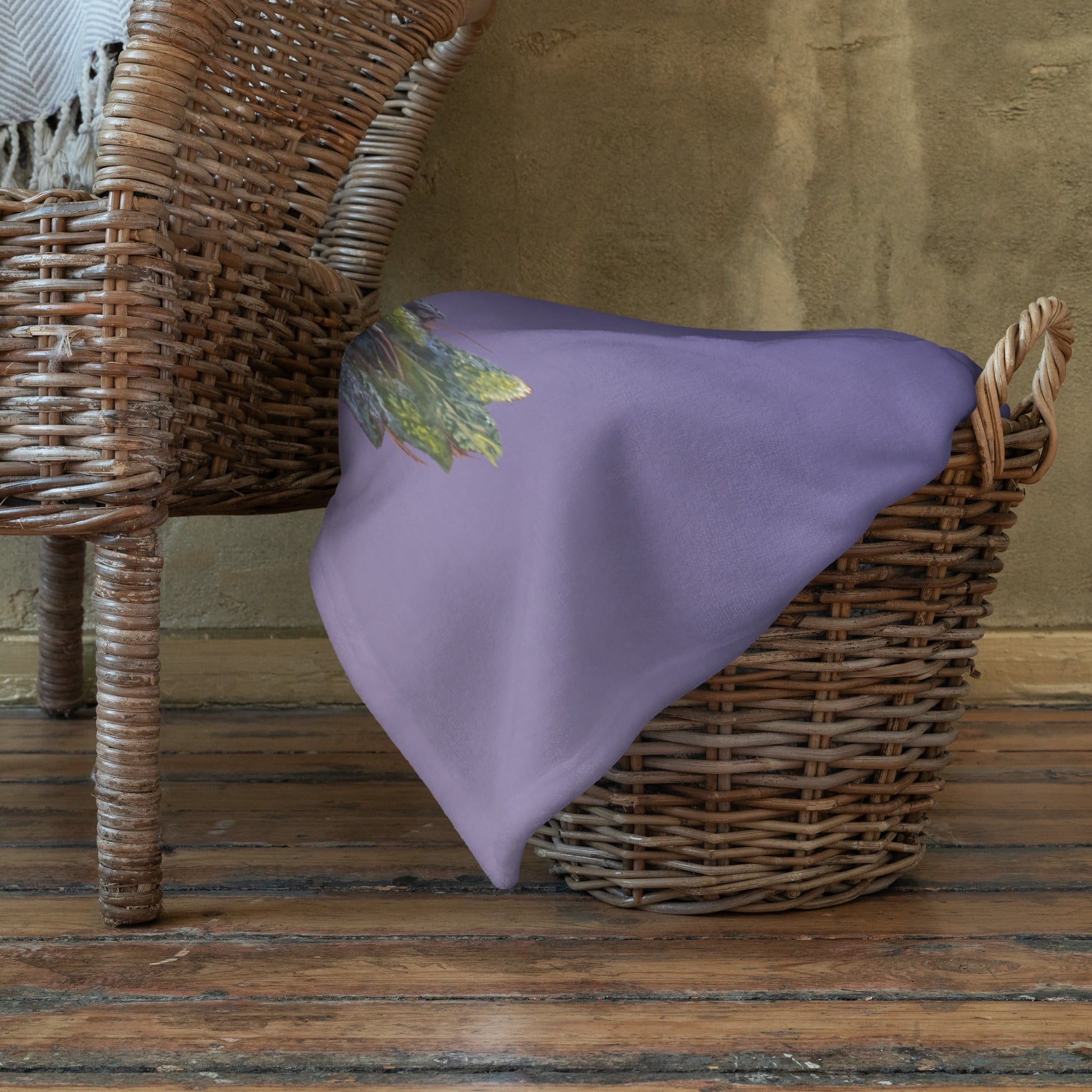 PURPS Cannabis Throw Blanket - Soft Polyester 50x60 – blankets