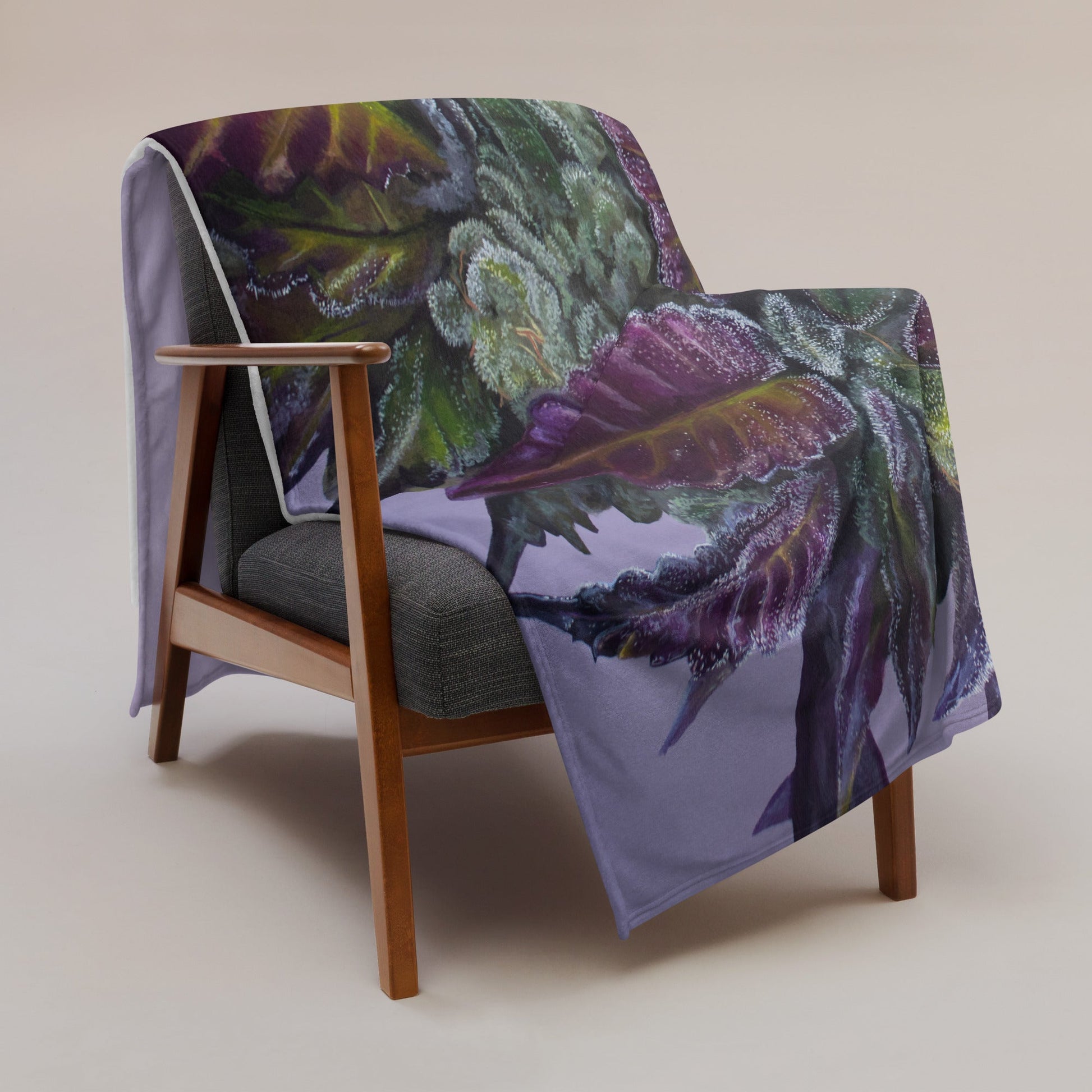 Dream Factory Cannabis Throw Blanket - Soft Polyester – blankets