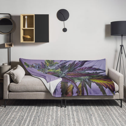 Dream Factory Cannabis Throw Blanket - Soft Polyester – blankets