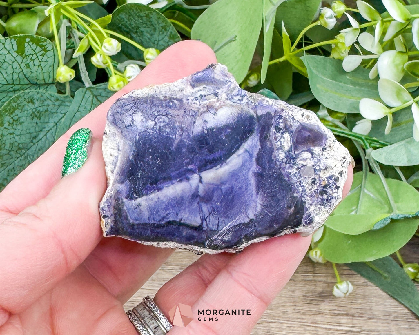 Tiffany Stone from Utah – 134g Rare Natural Mineral for Intuition, Psychic Activation & Collector Display