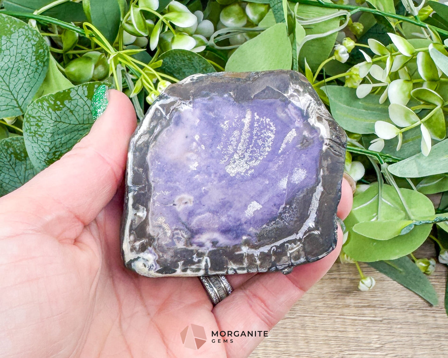 Tiffany Stone from Utah – 284g Rare Polished Mineral Specimen for Intuition, Transformation & Collector Display