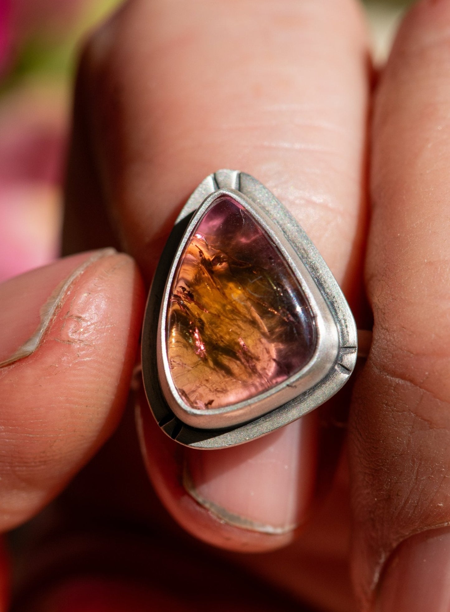 TIGER TOURMALINE RING
