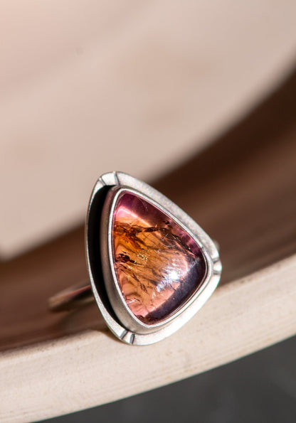 TIGER TOURMALINE RING