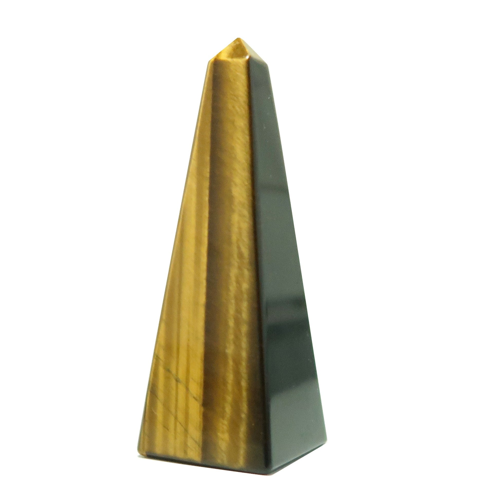 Tiger’s Eye Crystal Tower | Confidence Healing Point – Wands
