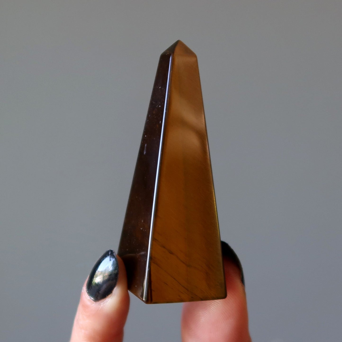 Tiger’s Eye Crystal Tower | Confidence Healing Point – Wands