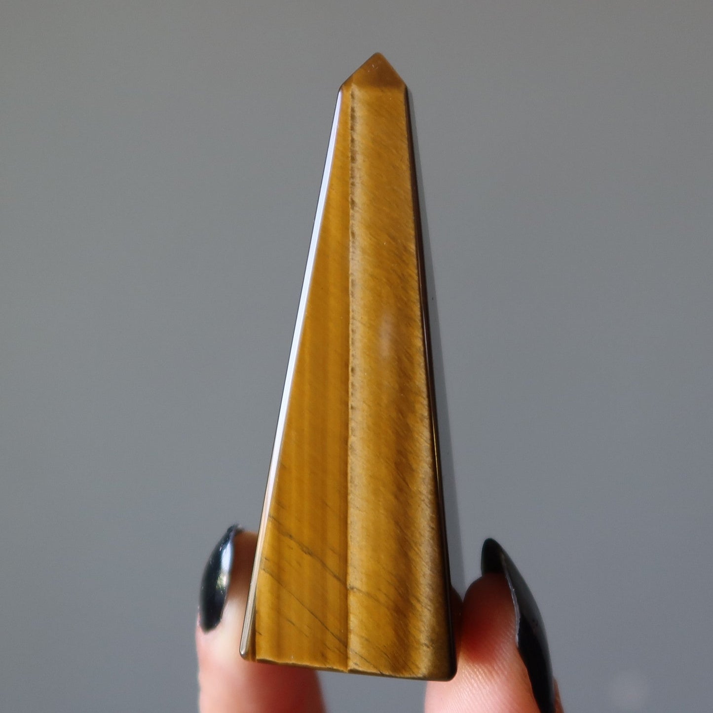 Tiger’s Eye Crystal Tower | Confidence Healing Point – Wands
