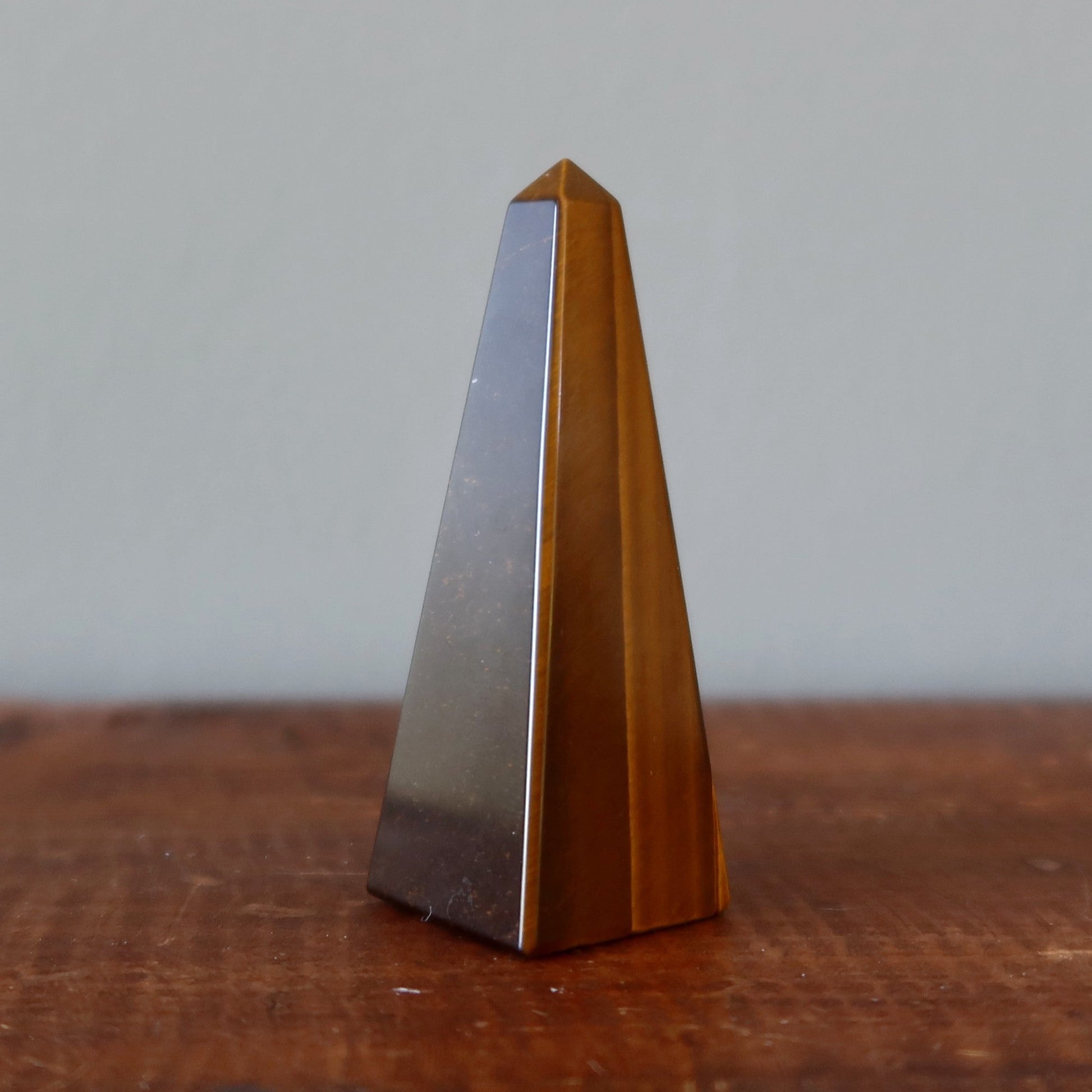 Tiger’s Eye Crystal Tower | Confidence Healing Point – Wands