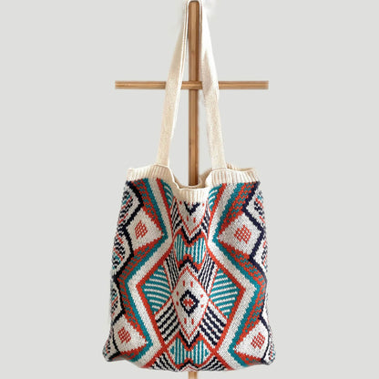 BOHEMIAN TOTE BAG – Biege