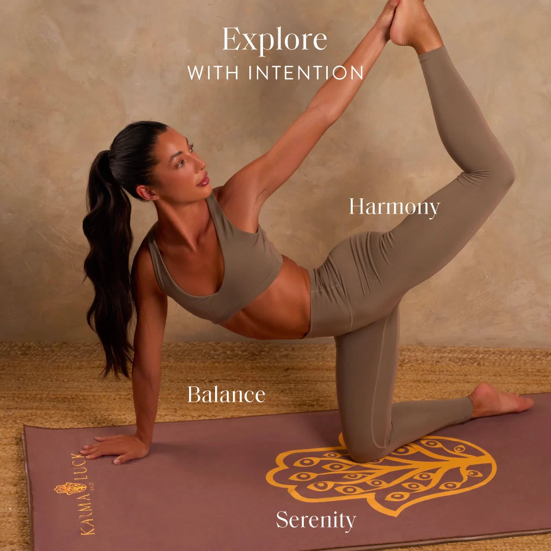 Grounded Grace Yoga Towel – Accessories