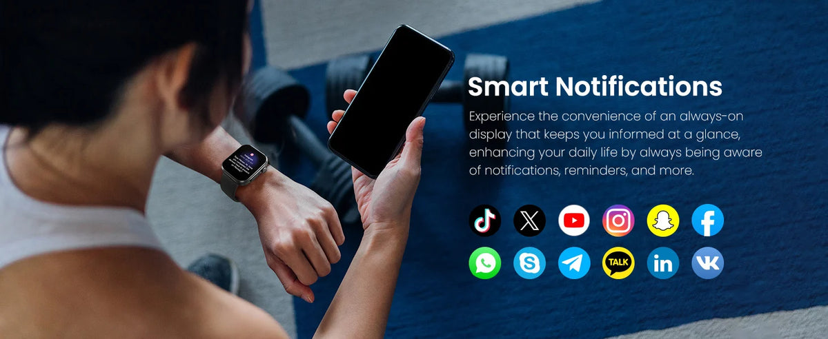 TOZO S6 Smartwatch – 1.85-Inch AMOLED Display & Bluetooth Calling