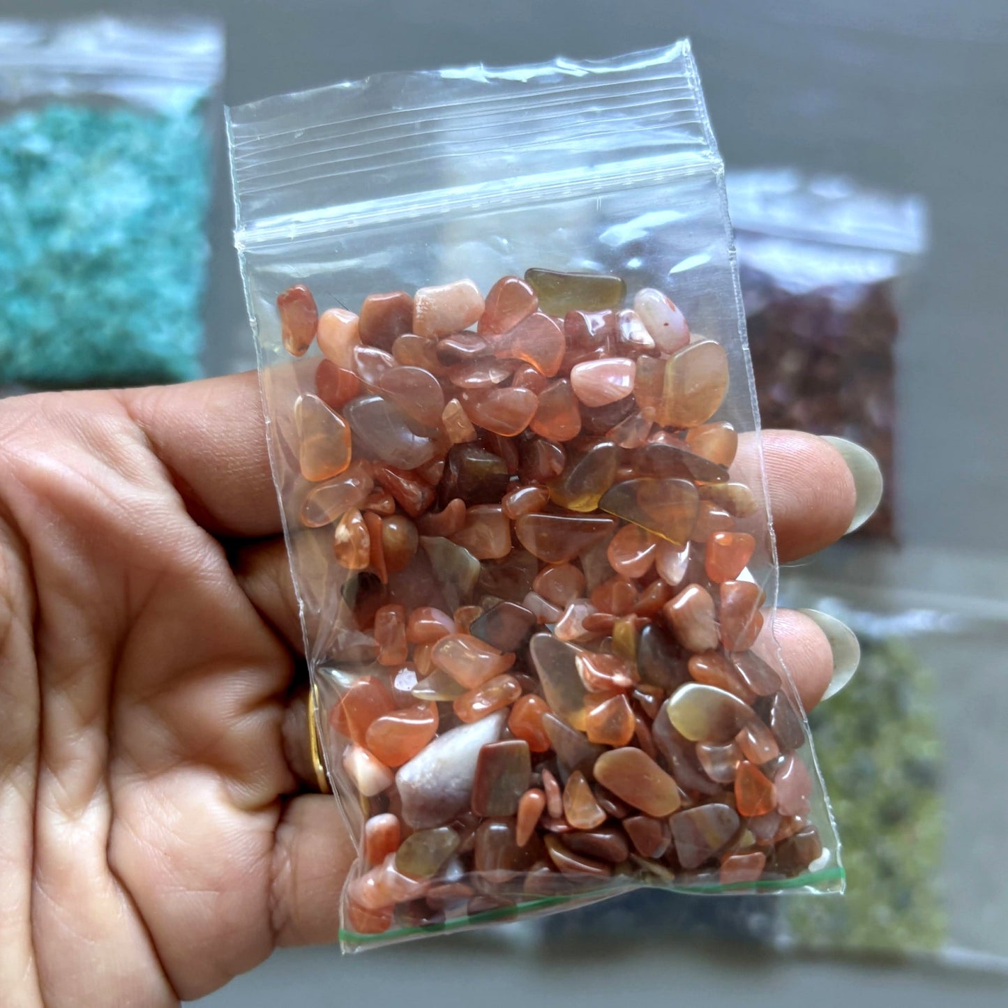 Tumbled Stone Set: Amethyst Carnelian & Variety Pack of Gems – Tumbled Stones
