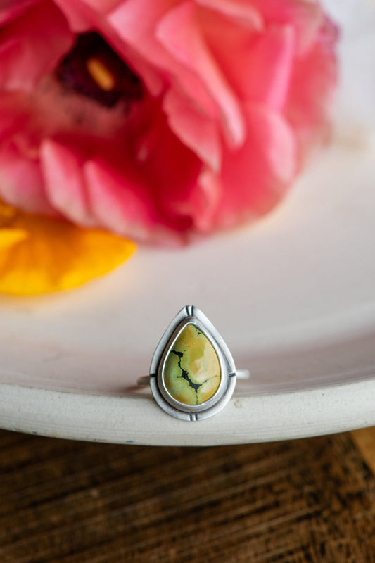 TURQUOISE FLARE RING