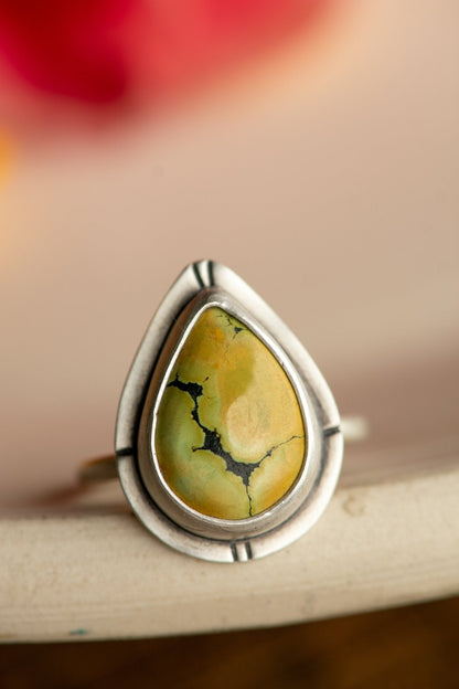 TURQUOISE FLARE RING