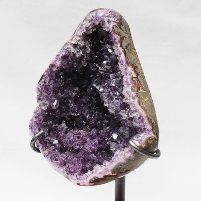 Dazzling Lavender Geode Fragment – Amethysts Crystals mounted