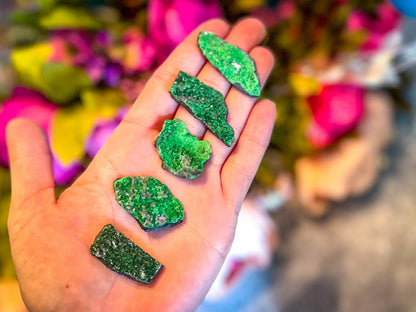 Uvarovite Garnet Specimens – 1-5 grams