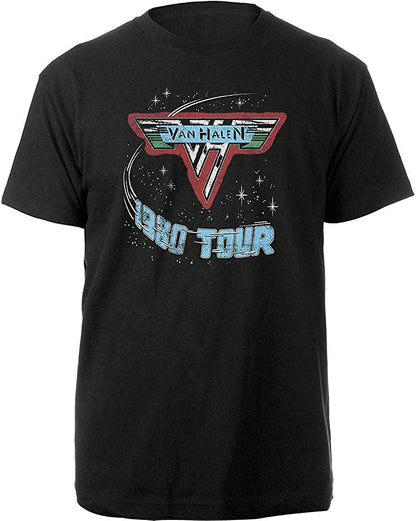 Van Halen T-Shirt - Vintage 1978 & 1980 Tour – 1980 Tour Men's T-shirts