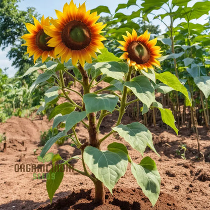 Vibrant Chocolate Sunflower Seeds - Grow Stunning Sunflowers with Rich Chocolate Petals