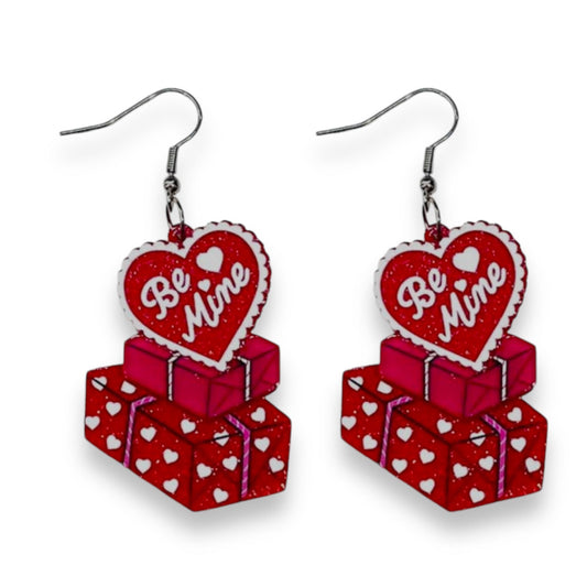 Valentine's Happy Mail Earrings by 50's Vintage Dame x Lipstick & Chrome