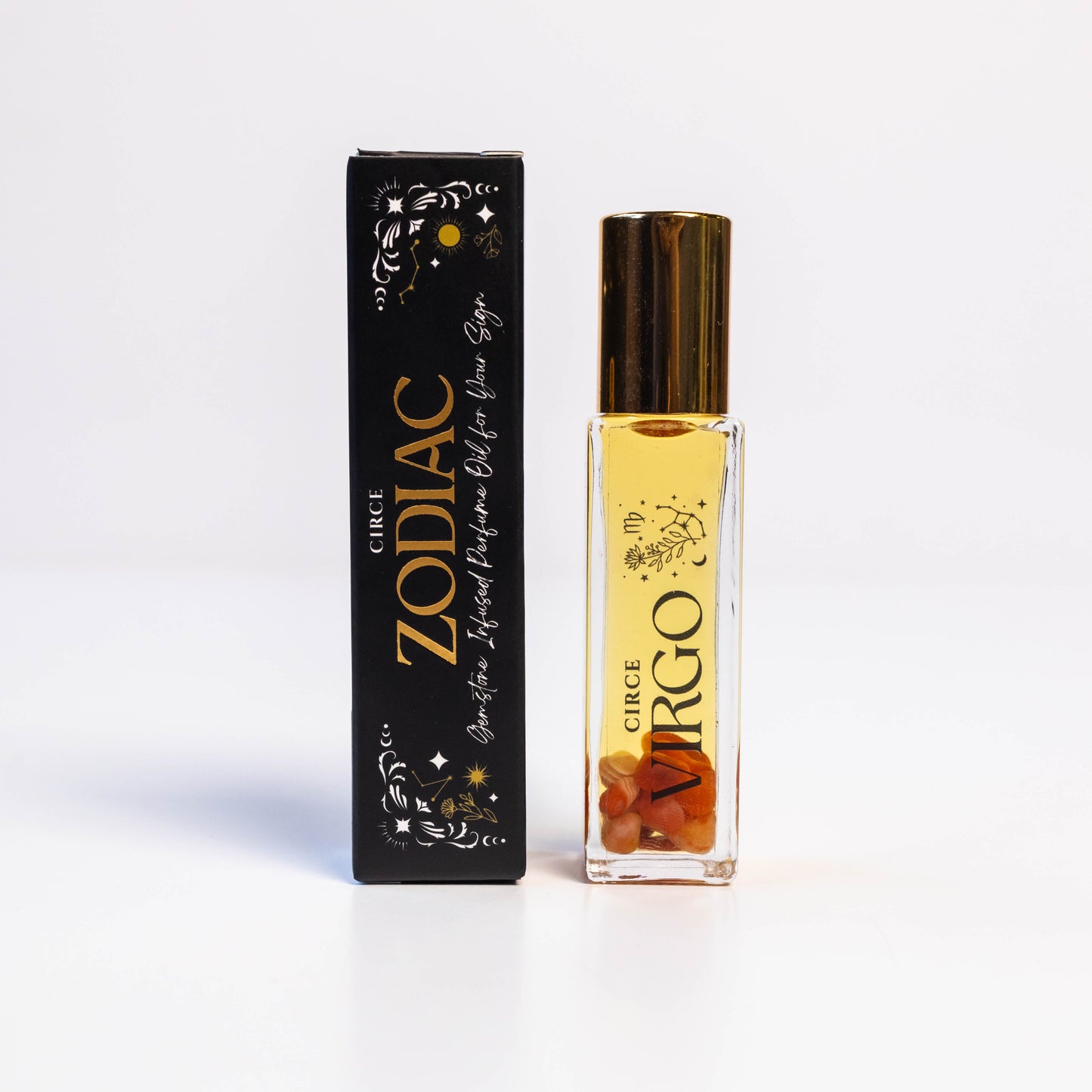 Zodiac Perfume Oil Set – 12 Gemstone‑Infused Zodiac Scents – VIRGO perfume