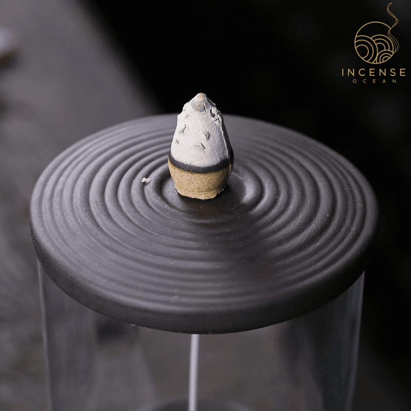 Ceramic Waterfall Incense Burner