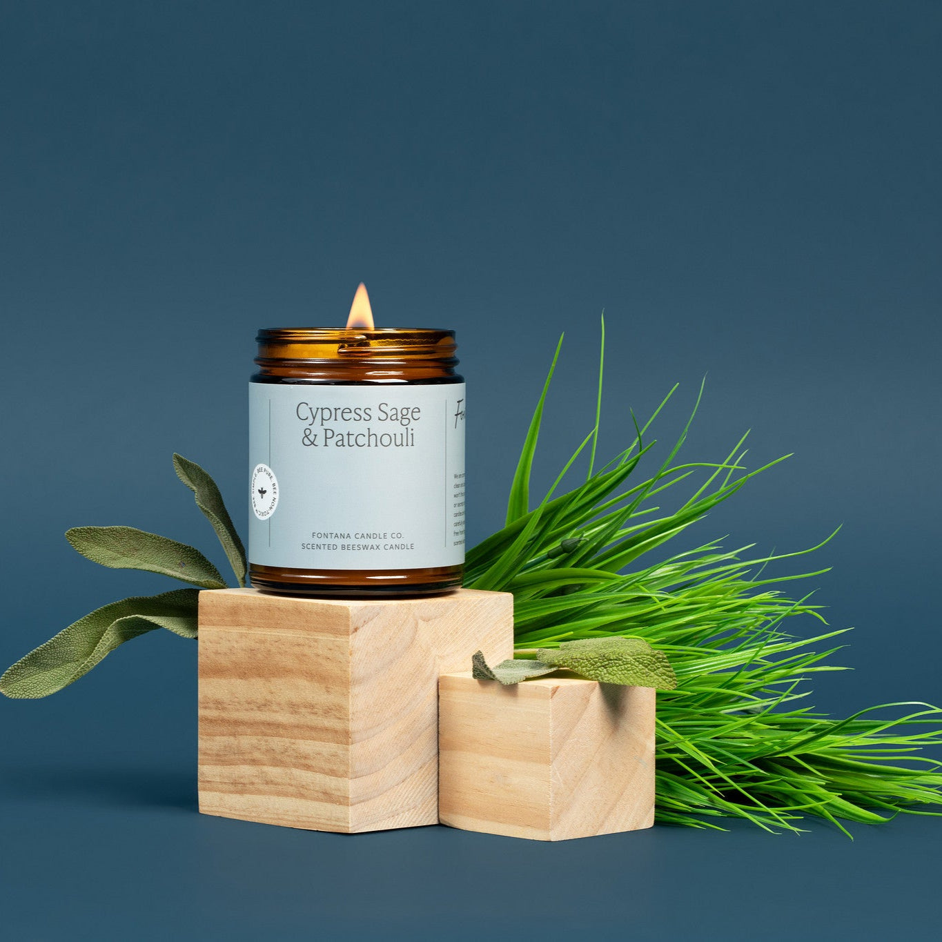 Cypress Sage & Patchouli Jar Candle – Candles