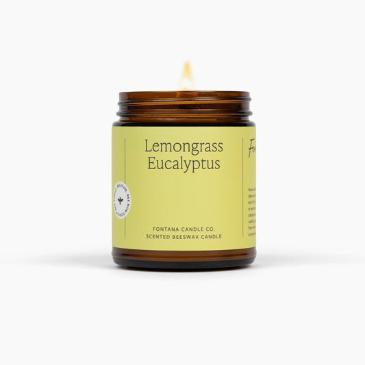 Lemongrass Eucalyptus Jar Candle – Candles