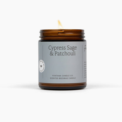 Cypress Sage & Patchouli Jar Candle – Candles